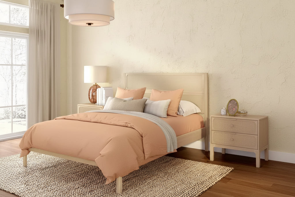 Elio Rattan Queen Bed