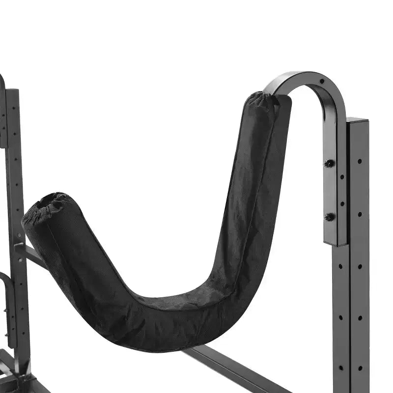 Support de rangement autoportant pour kayaks et planches à pagaie – Peut contenir 2 kayaks, capacité de 79 kg, noir