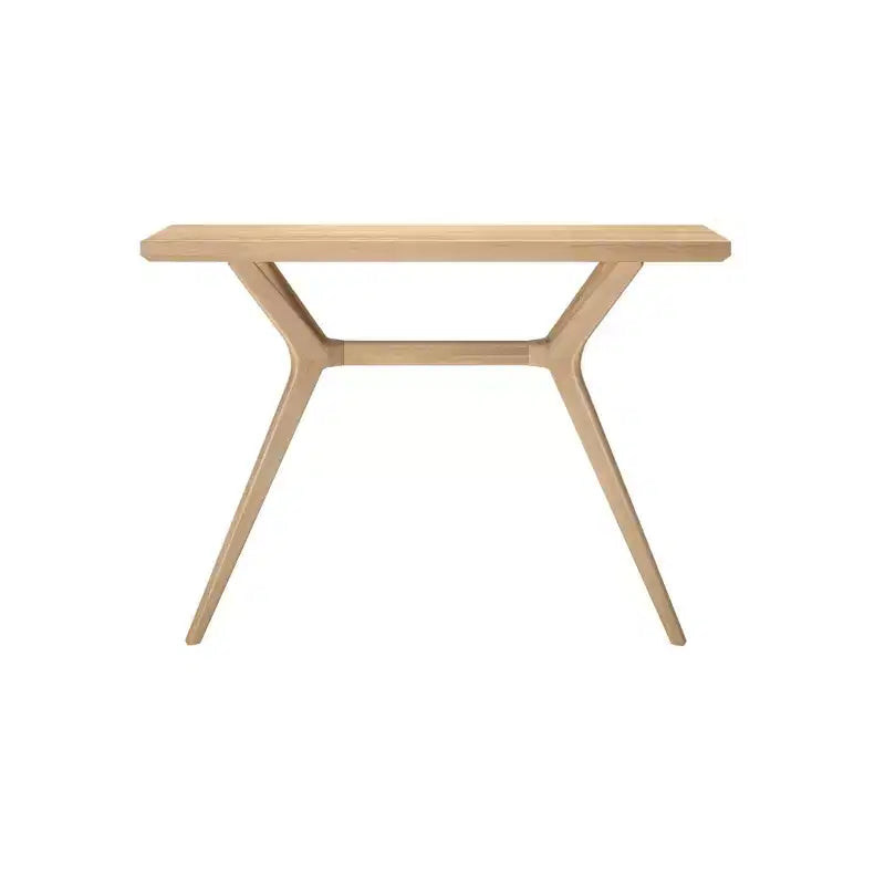 Console de 46 po en bois massif – Table d'entrée et de canapé de style scandinave