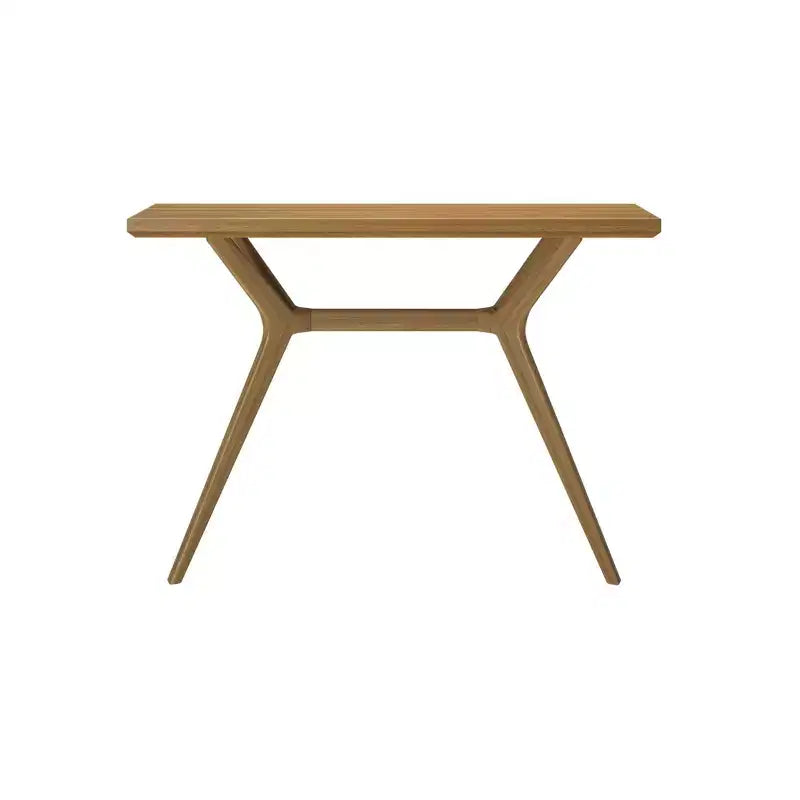 Console de 46 po en bois massif – Table d'entrée et de canapé de style scandinave
