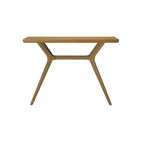 Console de 46 po en bois massif – Table d'entrée et de canapé de style scandinave