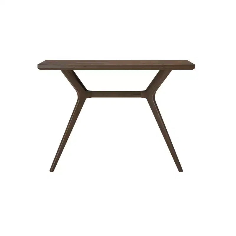 Console de 46 po en bois massif – Table d'entrée et de canapé de style scandinave