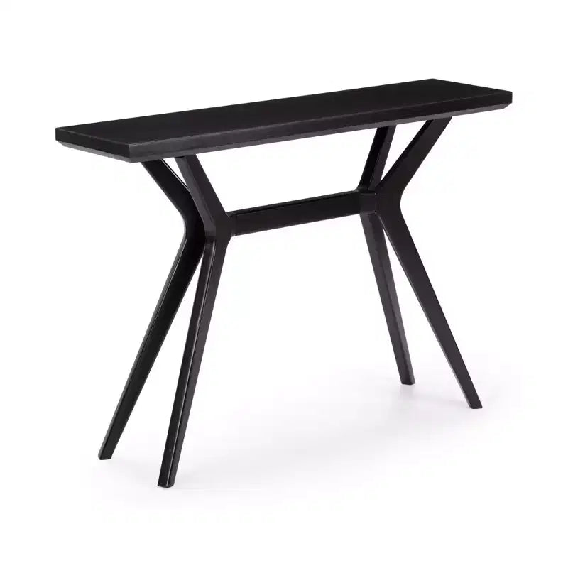Console de 46 po en bois massif – Table d'entrée et de canapé de style scandinave