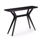 Console de 46 po en bois massif – Table d'entrée et de canapé de style scandinave