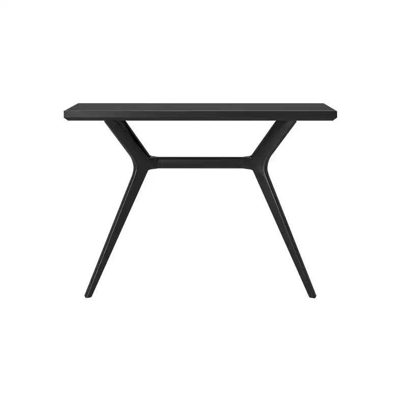 Console de 46 po en bois massif – Table d'entrée et de canapé de style scandinave